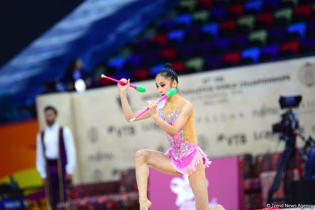 Competitions of 37th Rhythmic Gymnastics World Championships underway in Baku (PHOTO)