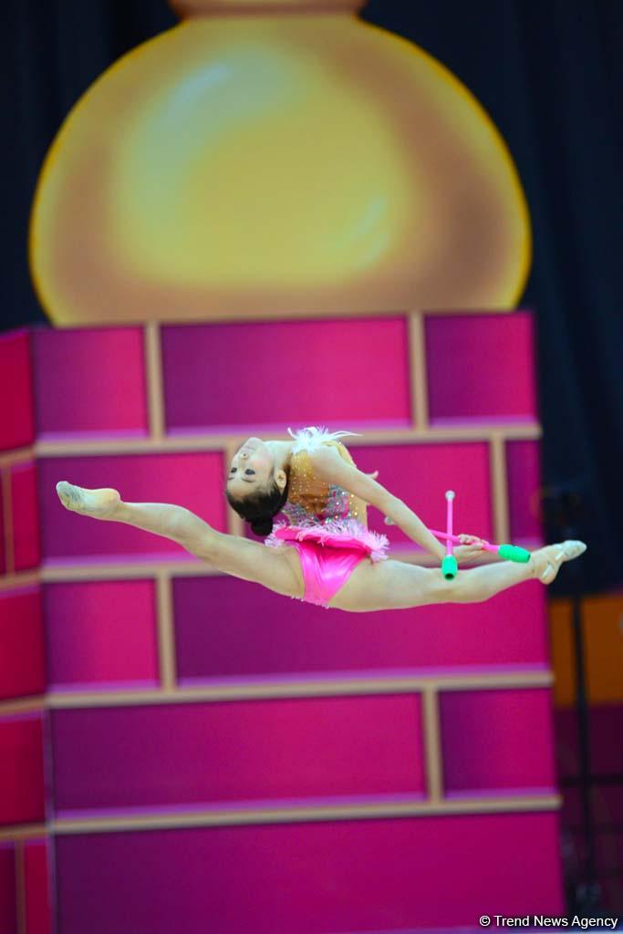 Competitions of 37th Rhythmic Gymnastics World Championships underway in Baku (PHOTO)
