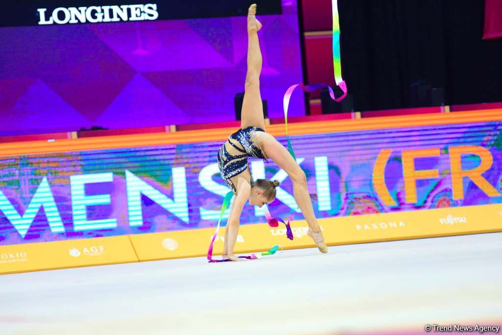 Competitions of 37th Rhythmic Gymnastics World Championships underway in Baku (PHOTO)