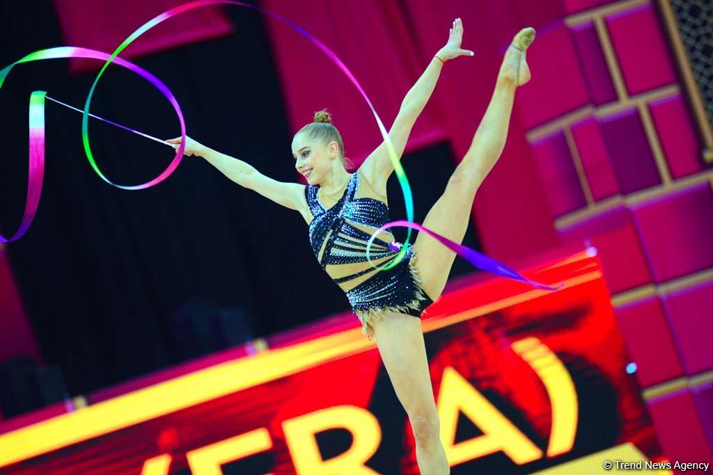Competitions of 37th Rhythmic Gymnastics World Championships underway in Baku (PHOTO)