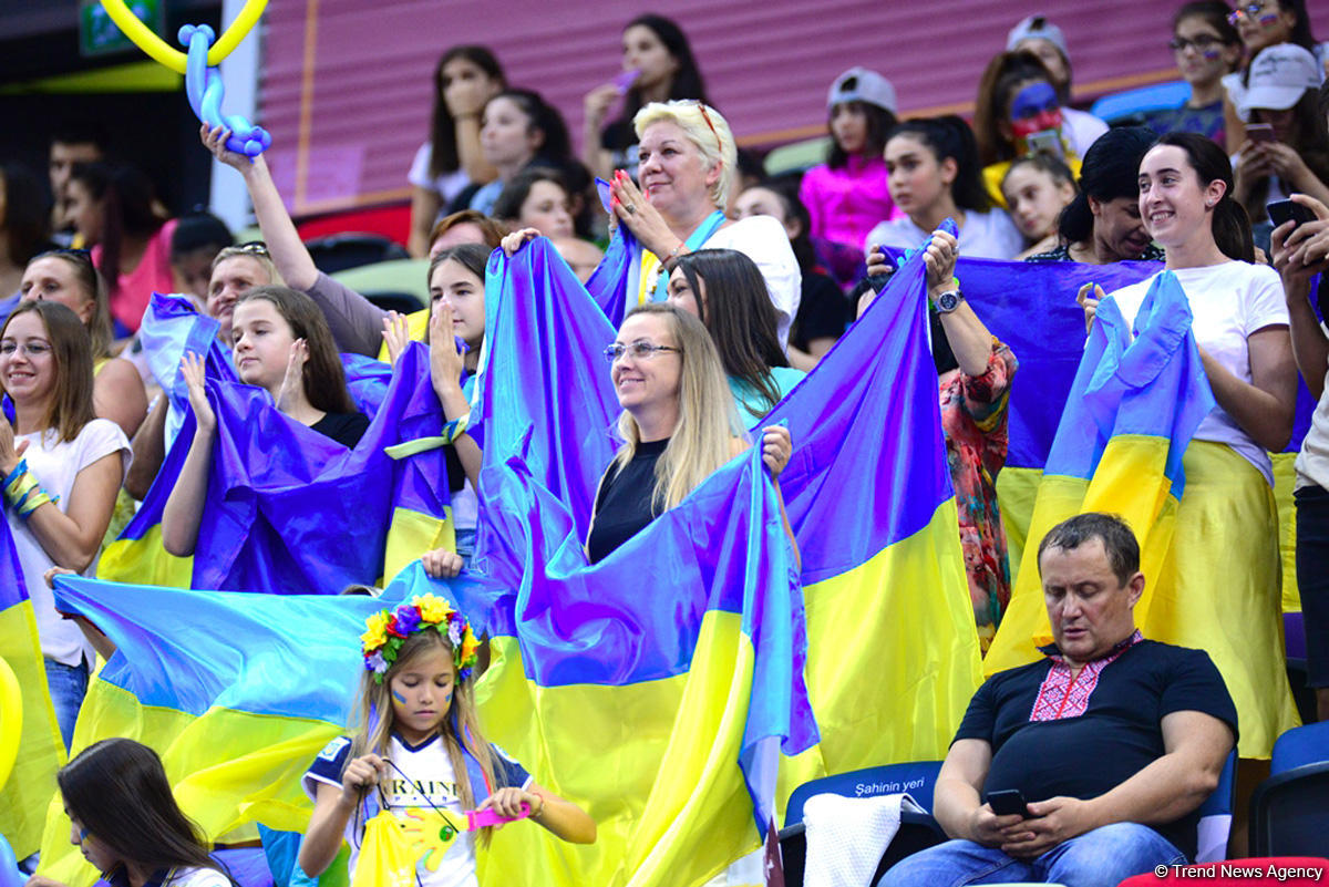 Best moments of Day 3 in 37th Rhythmic Gymnastics World Championships in Baku (PHOTO)
