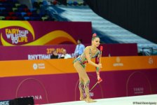 Finals of 37th Rhythmic Gymnastics World Championships kick off in Baku (PHOTO)