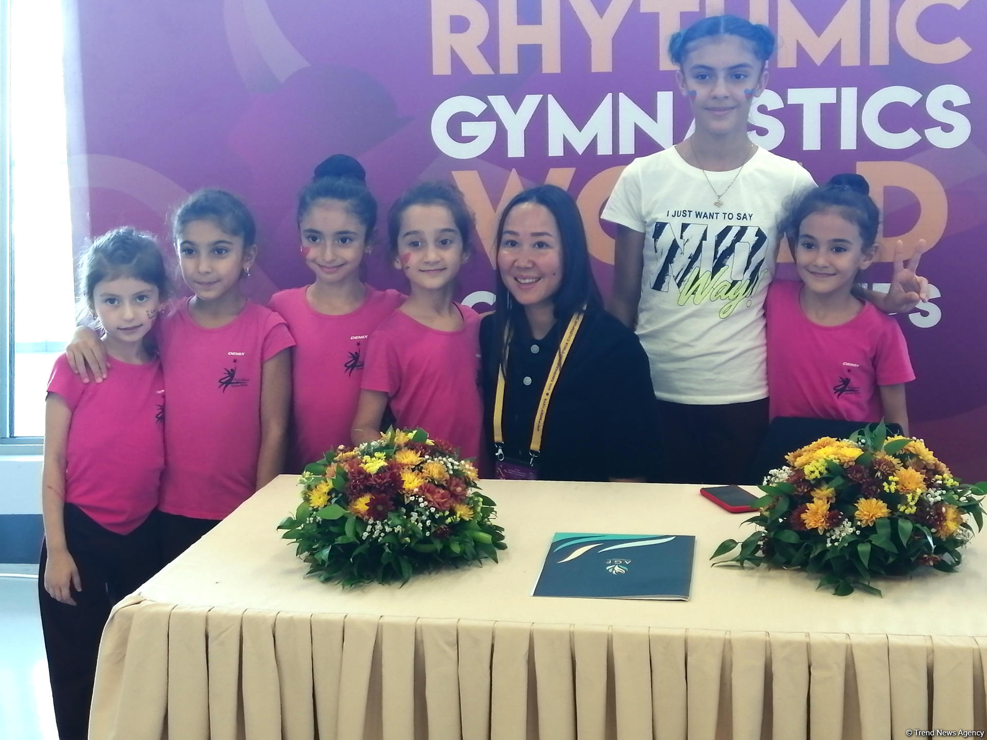 Meeting with Aliya Garayeva held in National Gymnastics Arena in Baku (PHOTO)