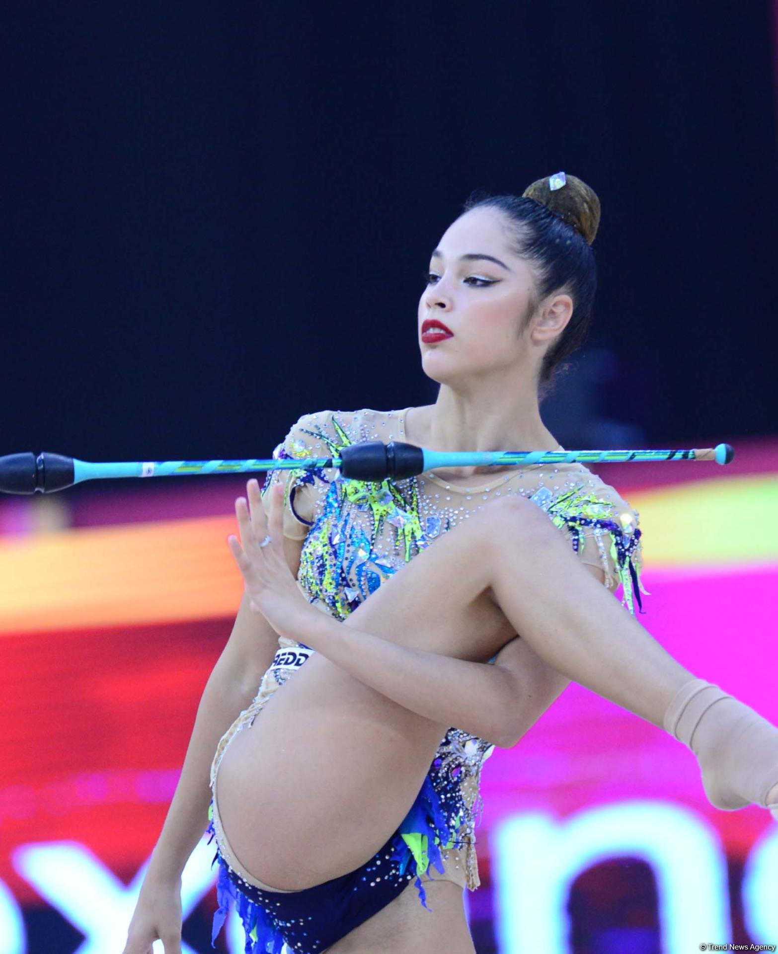 Finals of 37th Rhythmic Gymnastics World Championships kick off in Baku (PHOTO)