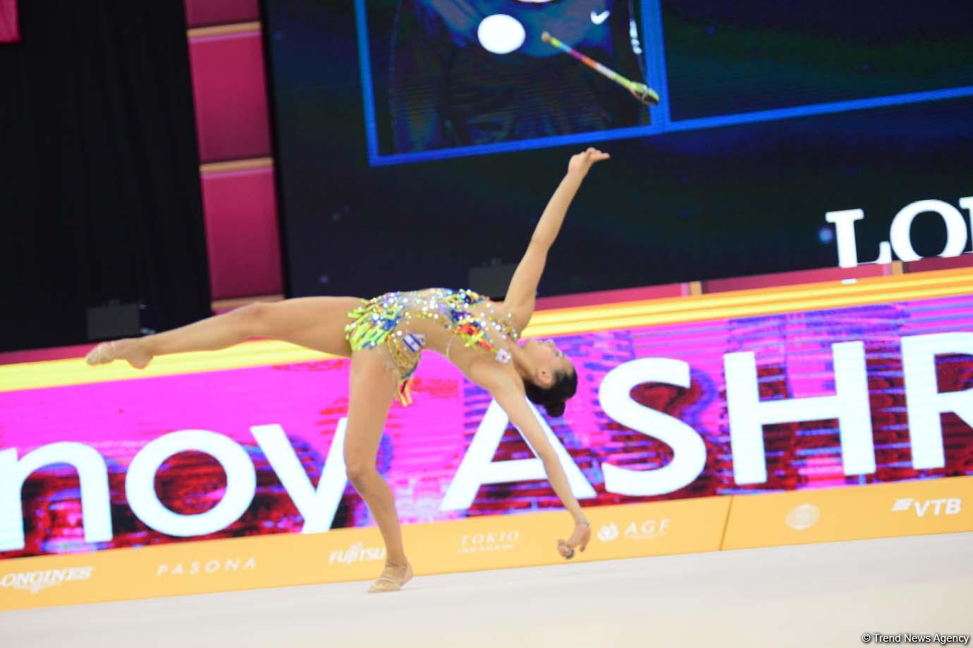 Finals of 37th Rhythmic Gymnastics World Championships kick off in Baku (PHOTO)