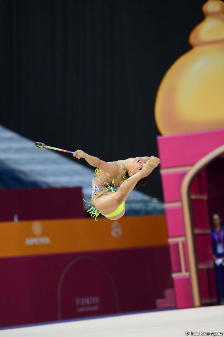 Finals of 37th Rhythmic Gymnastics World Championships kick off in Baku (PHOTO)