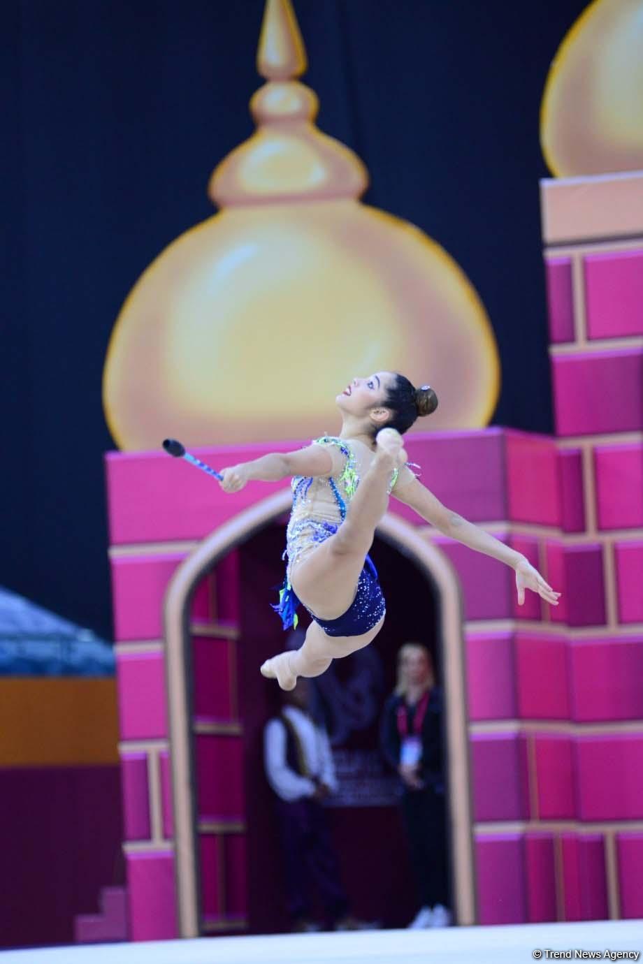 Finals of 37th Rhythmic Gymnastics World Championships kick off in Baku (PHOTO)