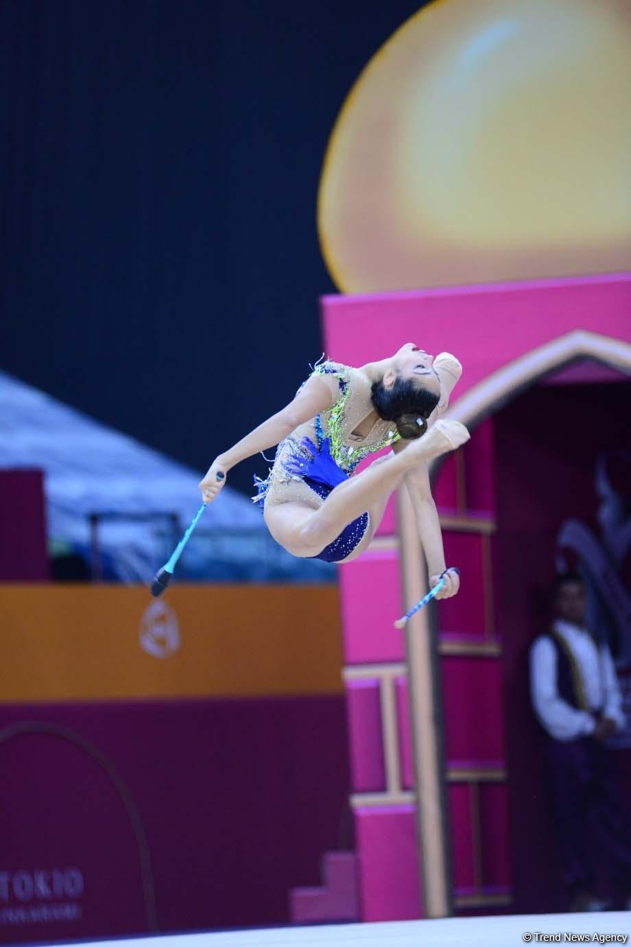 Finals of 37th Rhythmic Gymnastics World Championships kick off in Baku (PHOTO)