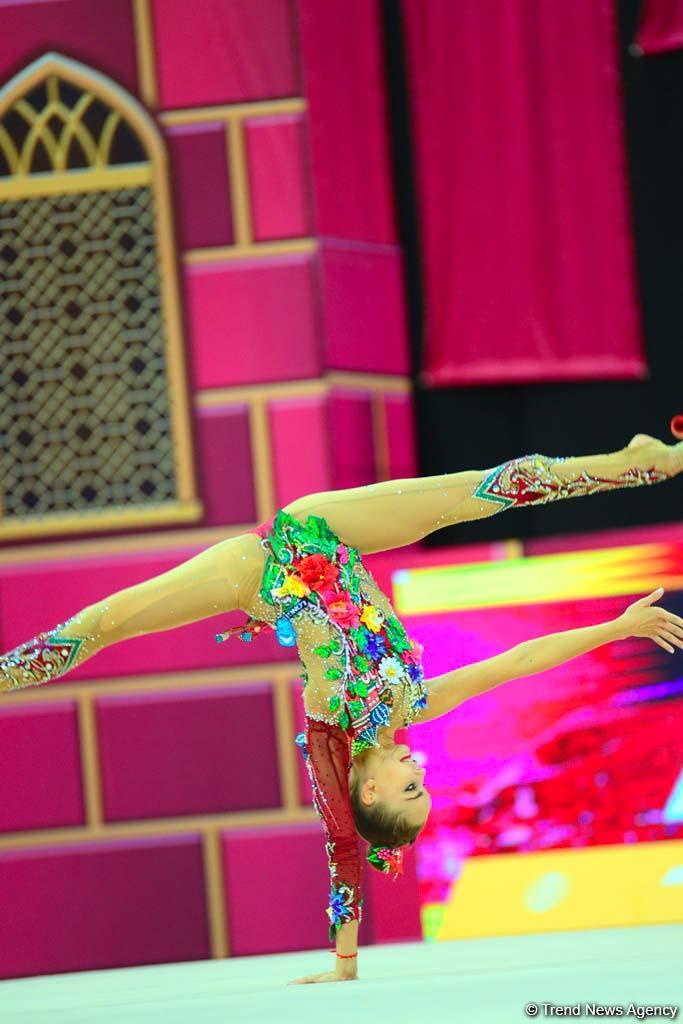 Finals of 37th Rhythmic Gymnastics World Championships kick off in Baku (PHOTO)