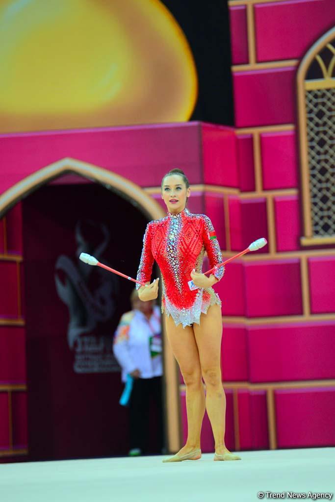 Finals of 37th Rhythmic Gymnastics World Championships kick off in Baku (PHOTO)