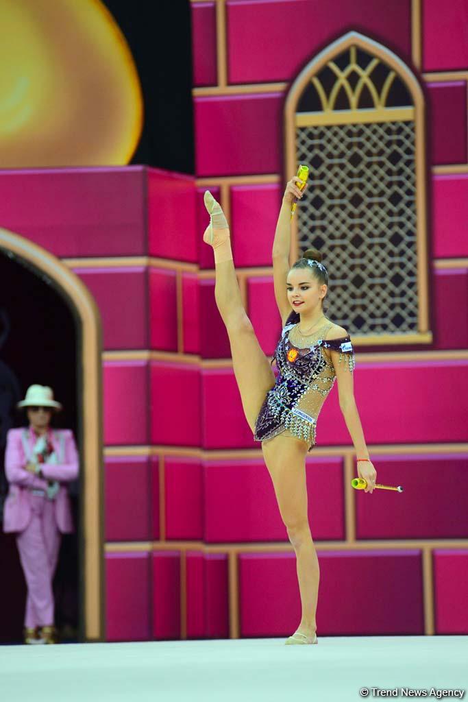 Finals of 37th Rhythmic Gymnastics World Championships kick off in Baku (PHOTO)