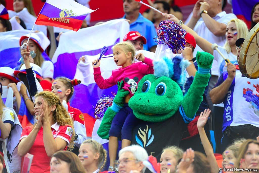 Finals of 37th Rhythmic Gymnastics World Championships kick off in Baku (PHOTO)