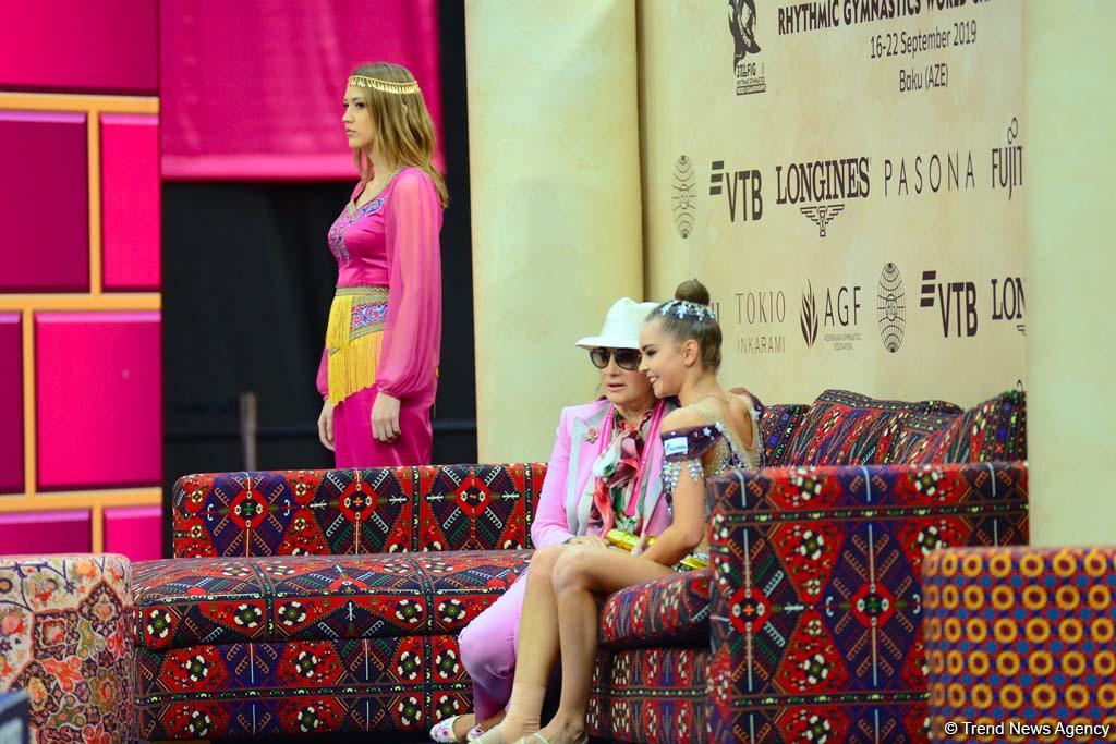 Finals of 37th Rhythmic Gymnastics World Championships kick off in Baku (PHOTO)