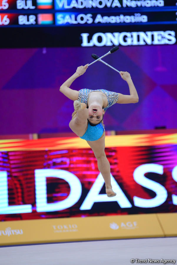 Day 4 of competitions in 37th Rhythmic Gymnastics World Championships underway in Baku (PHOTO)
