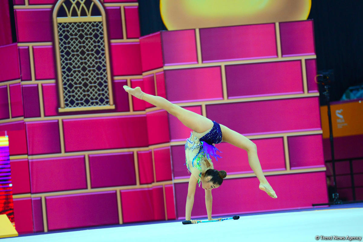 Day 4 of competitions in 37th Rhythmic Gymnastics World Championships underway in Baku (PHOTO)