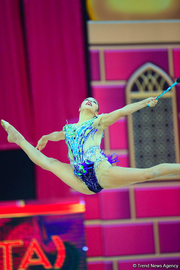 Day 4 of competitions in 37th Rhythmic Gymnastics World Championships underway in Baku (PHOTO)