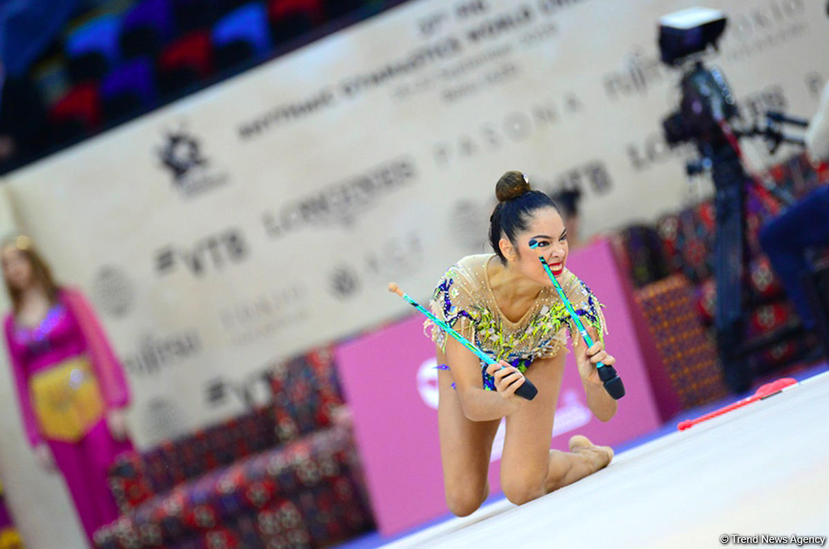 Day 4 of competitions in 37th Rhythmic Gymnastics World Championships underway in Baku (PHOTO)