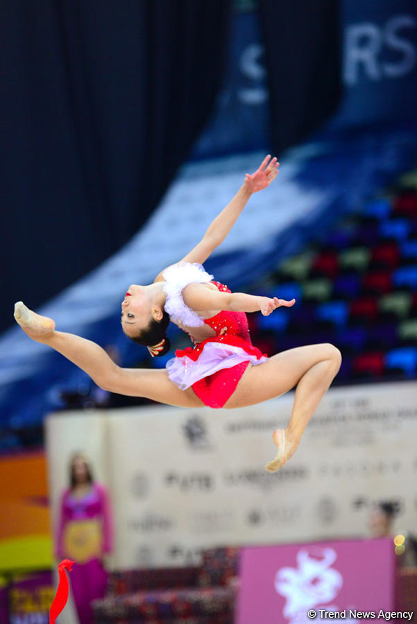 Day 4 of competitions in 37th Rhythmic Gymnastics World Championships underway in Baku (PHOTO)