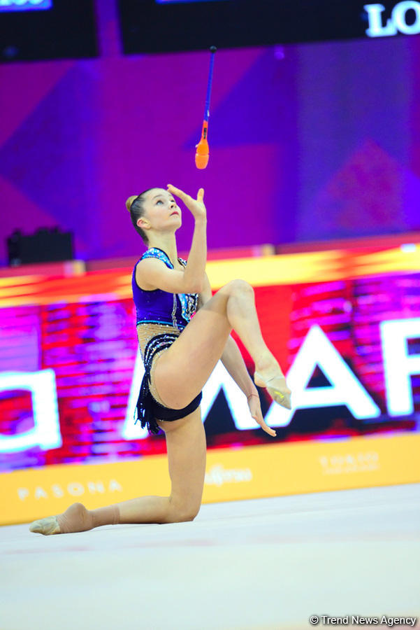 Day 4 of competitions in 37th Rhythmic Gymnastics World Championships underway in Baku (PHOTO)