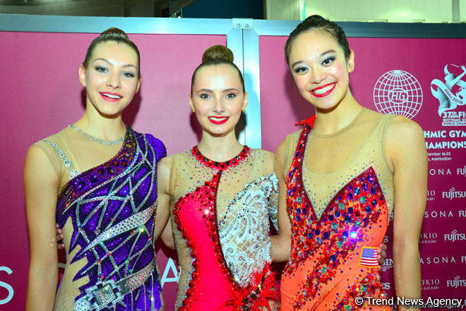 US athletes impressed by National Gymnastics Arena in Baku (PHOTO)