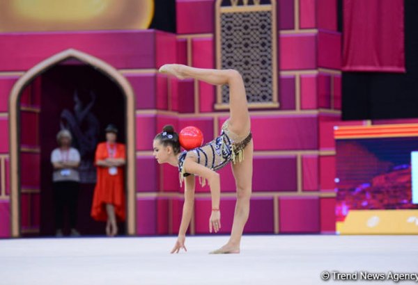 Dina Averina grabs gold at World Championships in Baku