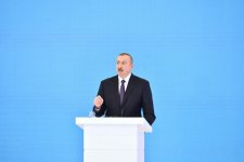 President Ilham Aliyev attended ceremony to mark 25th anniversary of Contract of the Century and Oil Workers Day (PHOTO)