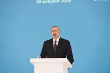 President Ilham Aliyev attended ceremony to mark 25th anniversary of Contract of the Century and Oil Workers Day (PHOTO)