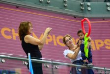 Spectators of World Championships in Baku admire gymnasts’ grace (PHOTO)
