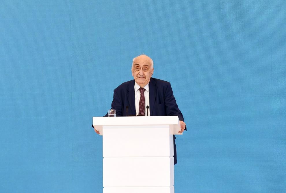 President Ilham Aliyev attended ceremony to mark 25th anniversary of Contract of the Century and Oil Workers Day (PHOTO)