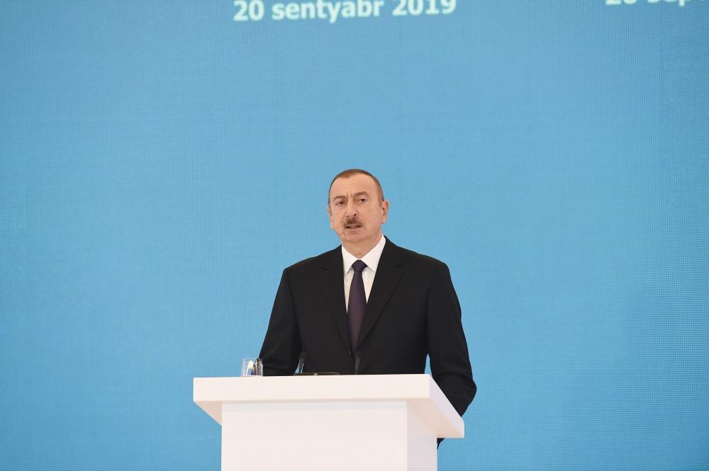 Azerbaijani president: Oil and gas are exhaustible resources, while intellectual potential is unchanging wealth