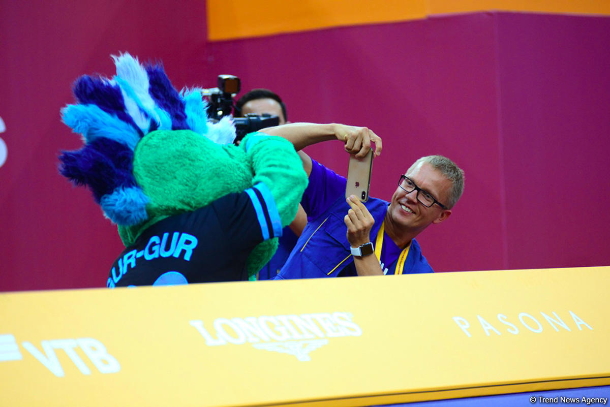 Smiles, joy and delight at 37th Rhythmic Gymnastics World Championships in Baku (PHOTO)
