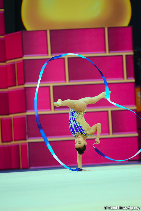 All-around finals of 37th Rhythmic Gymnastics World Championships underway in Baku (PHOTO)
