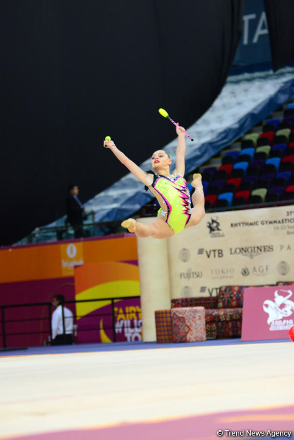 All-around finals of 37th Rhythmic Gymnastics World Championships underway in Baku (PHOTO)