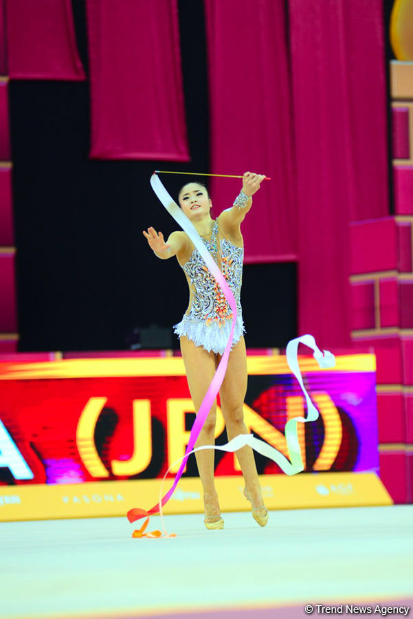 All-around finals of 37th Rhythmic Gymnastics World Championships underway in Baku (PHOTO)