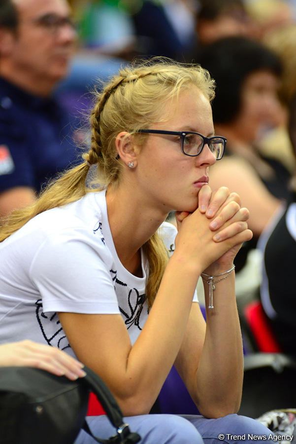 Spectators of World Championships in Baku admire gymnasts’ grace (PHOTO)