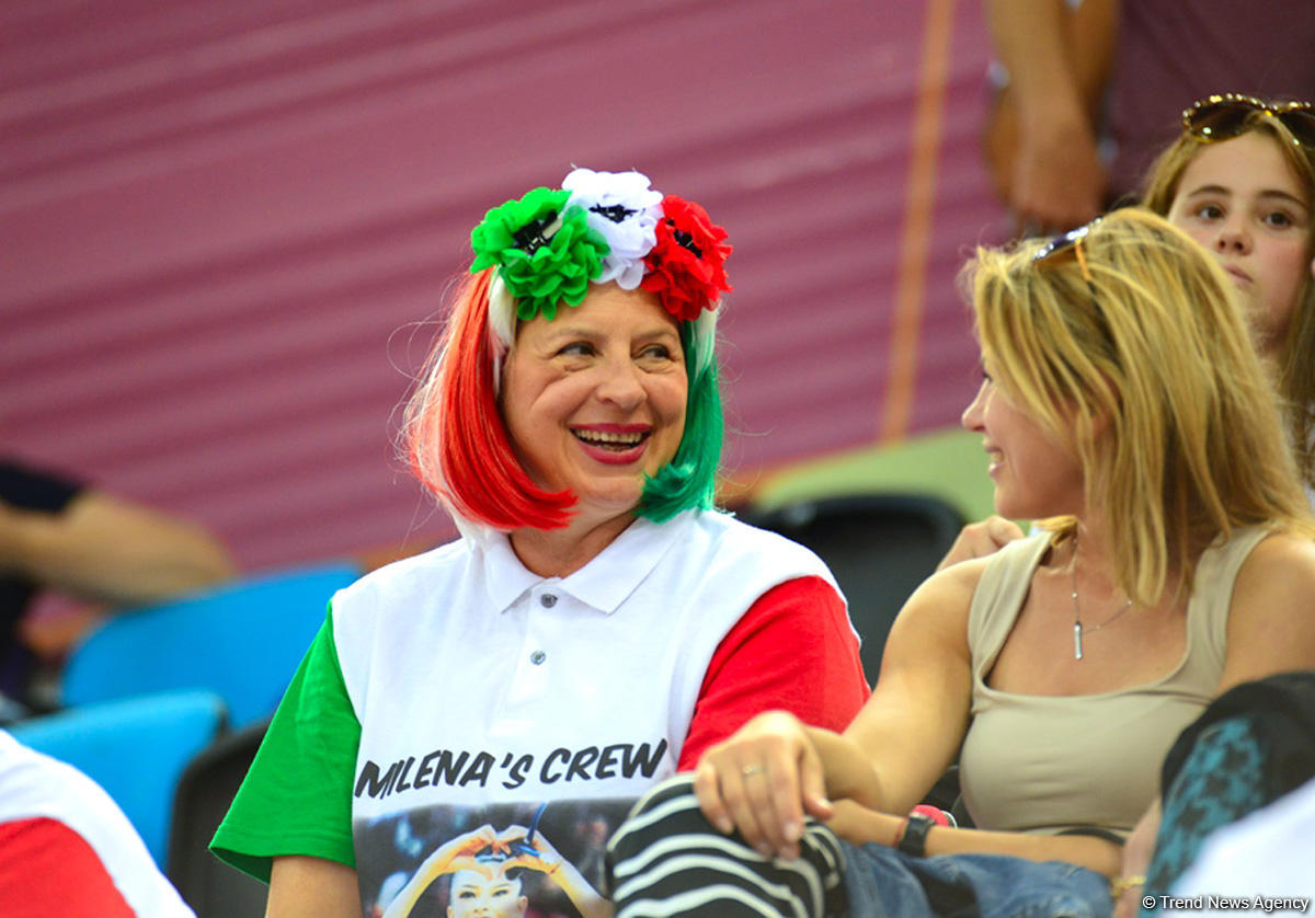 Spectators of World Championships in Baku admire gymnasts’ grace (PHOTO)