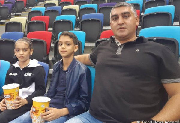 Rhythmic Gymnastics World Championships in Baku excellently organized - spectator