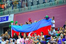 Highlights of World Championships in Baku - spectators in stands (PHOTO)