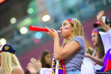 Highlights of World Championships in Baku - spectators in stands (PHOTO)