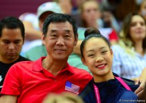 Highlights of World Championships in Baku - spectators in stands (PHOTO)
