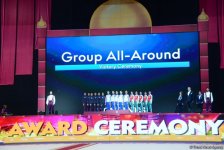 Awarding ceremony of winners of 37th Rhythmic Gymnastics World Championships held in Baku (PHOTO)