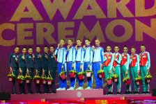 Awarding ceremony of winners of 37th Rhythmic Gymnastics World Championships held in Baku (PHOTO)