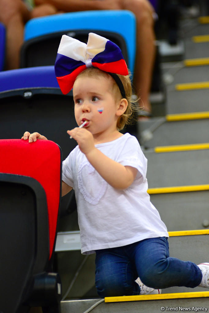 Highlights of World Championships in Baku - spectators in stands (PHOTO)