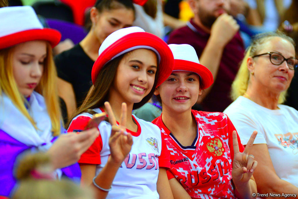 Highlights of World Championships in Baku - spectators in stands (PHOTO)