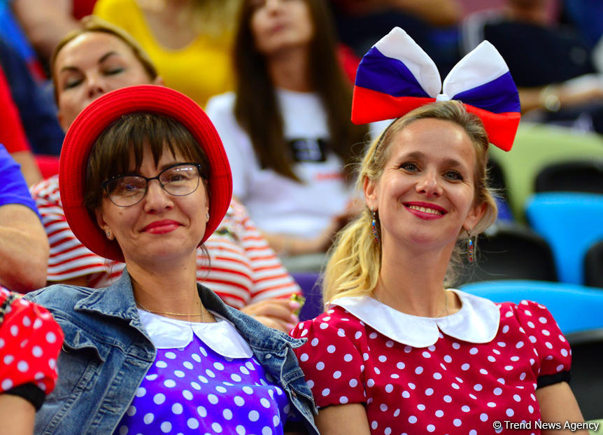 Highlights of World Championships in Baku - spectators in stands (PHOTO)