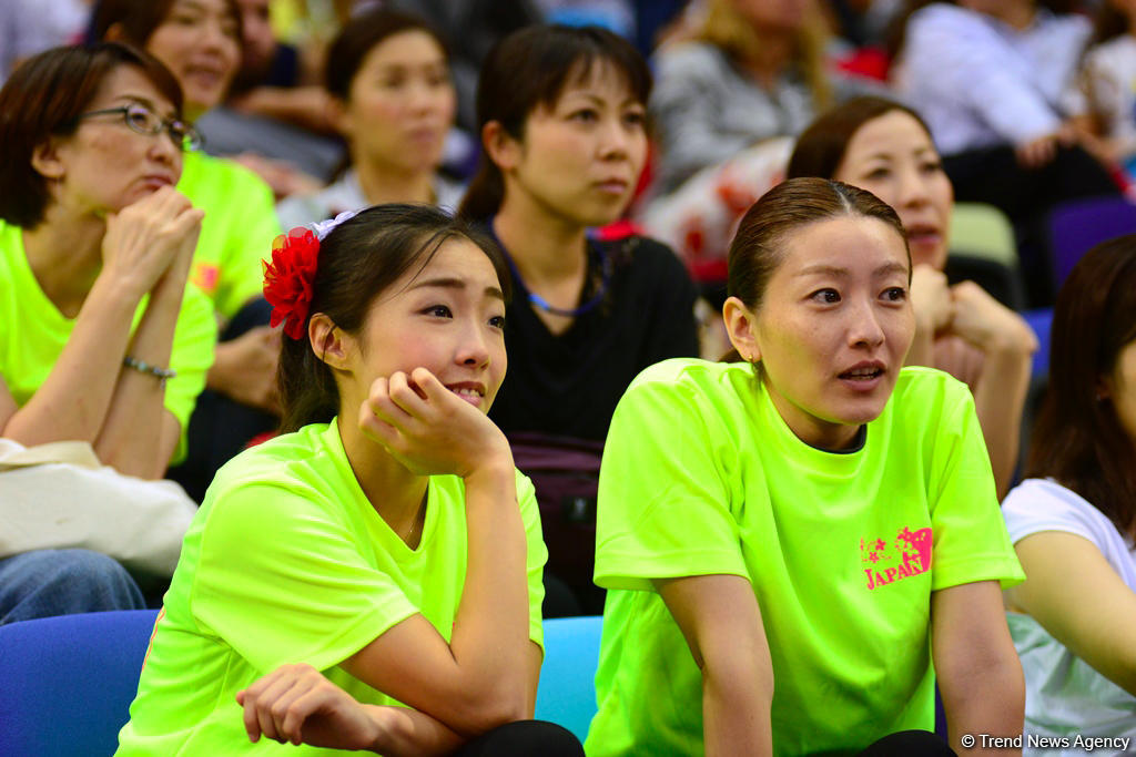 Highlights of World Championships in Baku - spectators in stands (PHOTO)