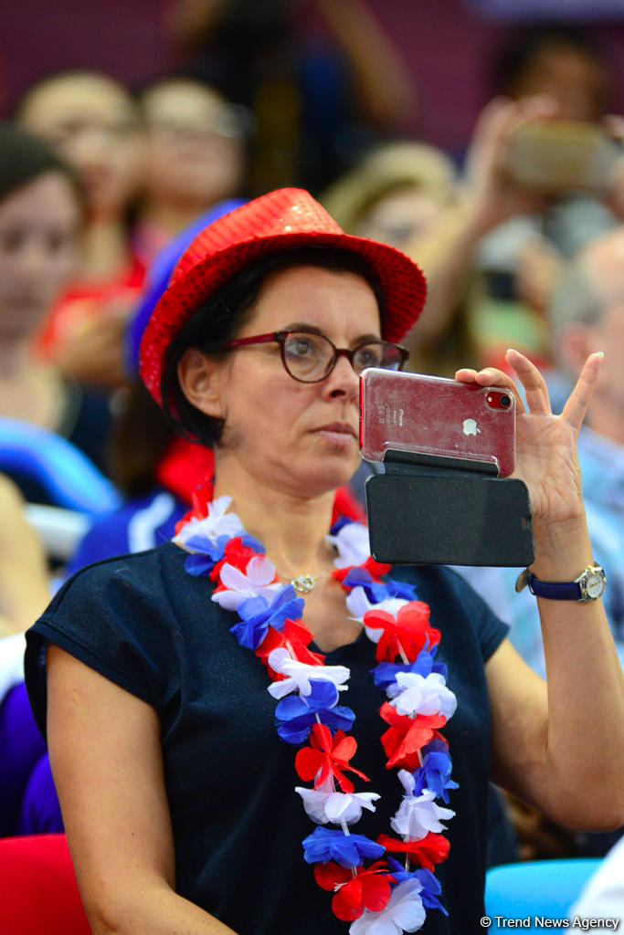 Highlights of World Championships in Baku - spectators in stands (PHOTO)