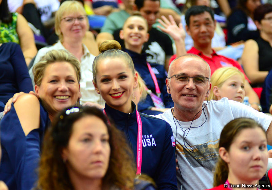 Highlights of World Championships in Baku - spectators in stands (PHOTO)