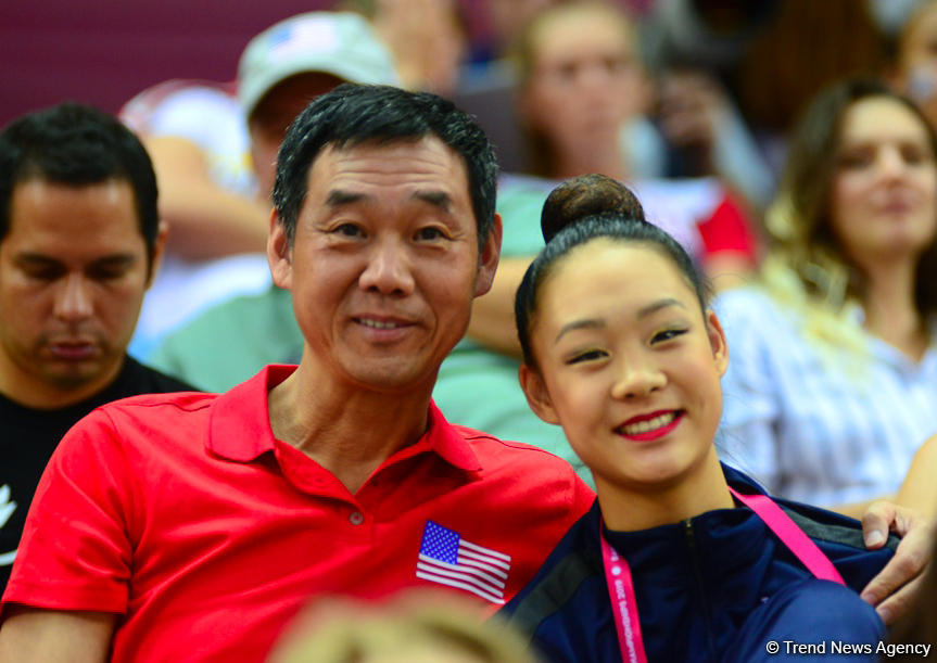 Highlights of World Championships in Baku - spectators in stands (PHOTO)