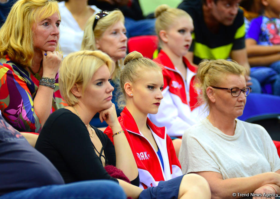 Highlights of World Championships in Baku - spectators in stands (PHOTO)
